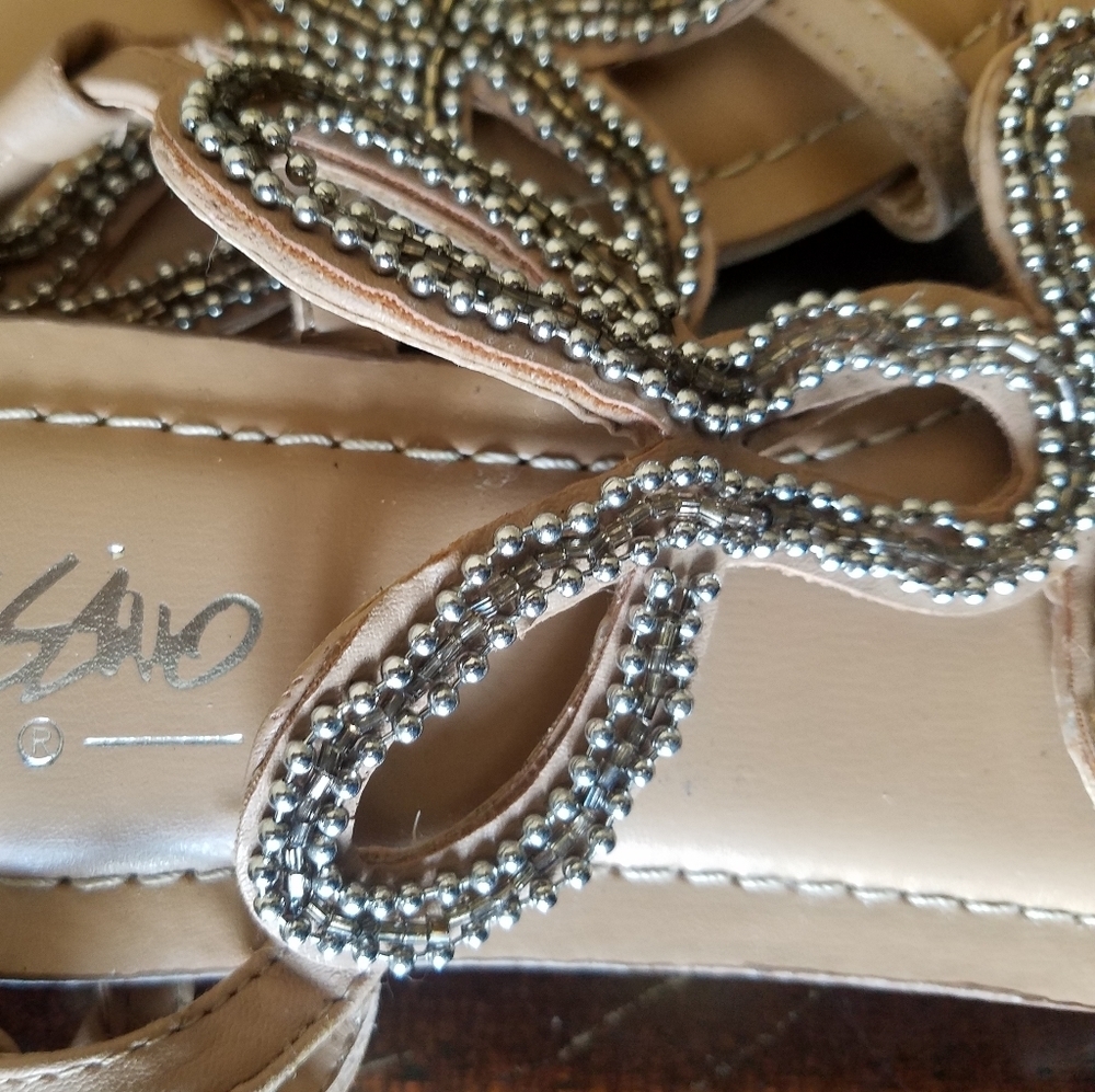 Mossimo Rhinestone flat sandals‎ - Picture 2 of 6